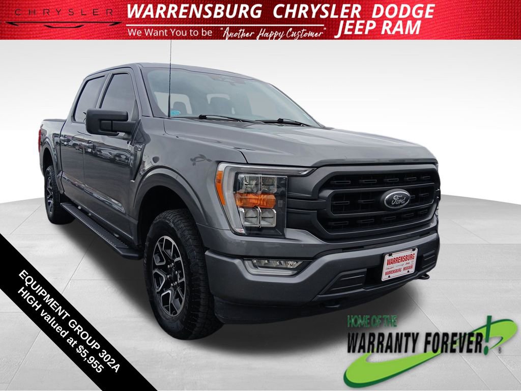Used 2022 Ford F150 XLT w/ Equipment Group 302A High AWD/4WD image 1