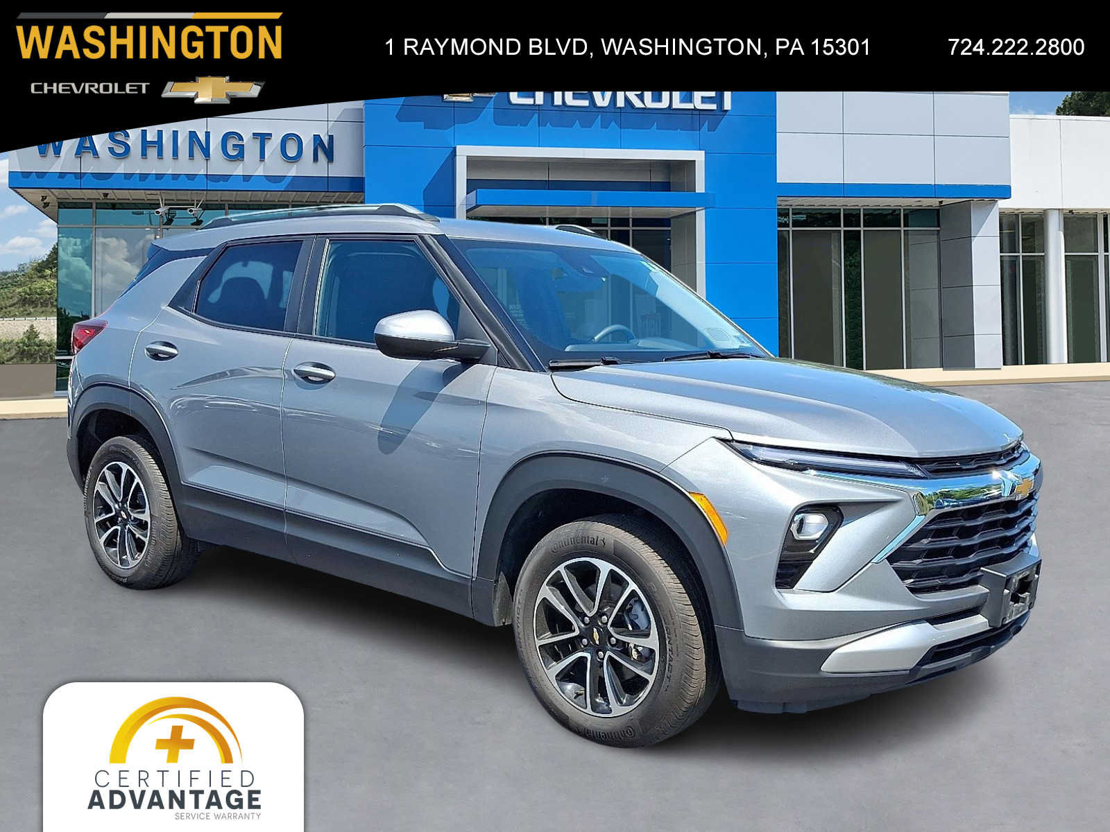 Used 2024 Chevrolet TrailBlazer LT w/ Driver Confidence Package AWD/4WD image 1