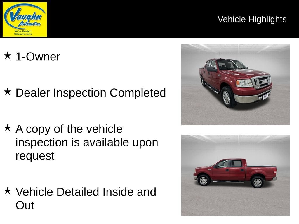 Used 2008 Ford F150 4x4 SuperCrew image 2