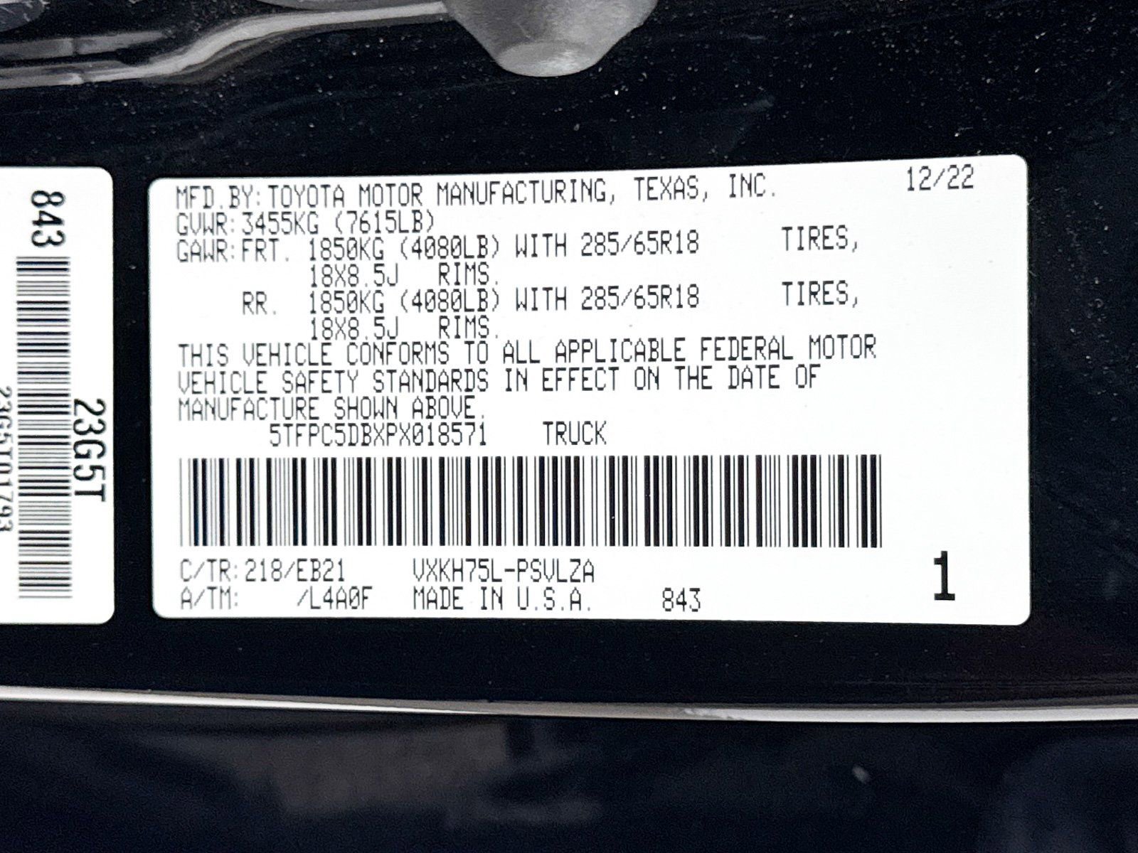 Used 2023 Toyota Tundra TRD Pro image 39