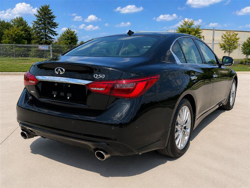Used 2021 INFINITI Q50 Luxe w/ Cargo Package AWD/4WD image 5