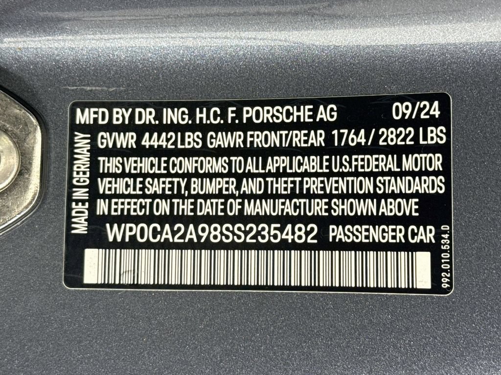 Certified 2025 Porsche 911 Carrera RWD image 12