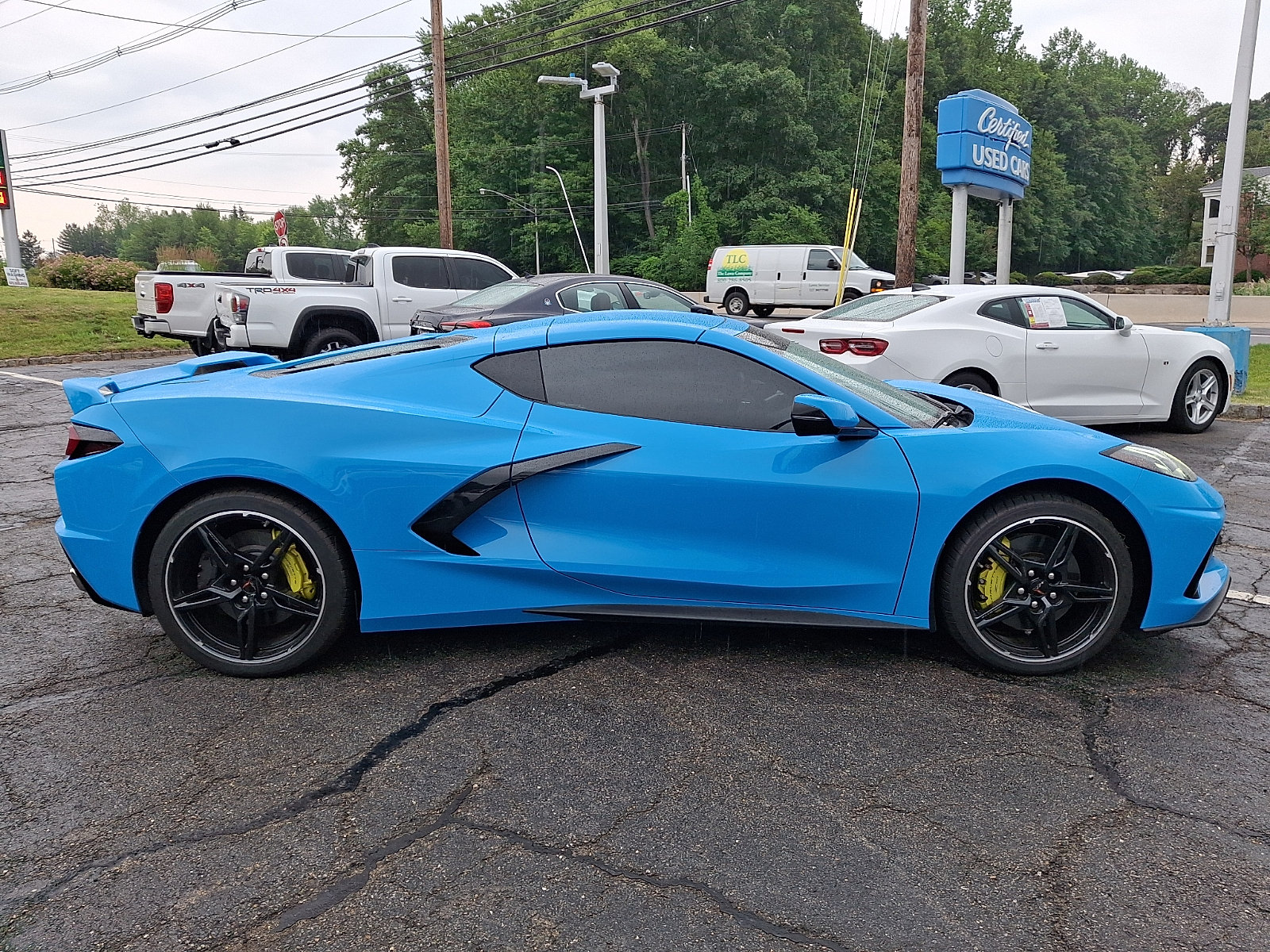 Used 2023 Chevrolet Corvette Stingray Preferred Cpe w/ Z51 Performance Package RWD image 12