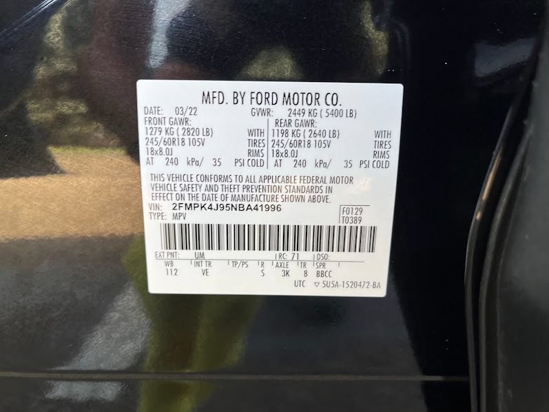 Used 2022 Ford Edge SEL AWD/4WD image 7