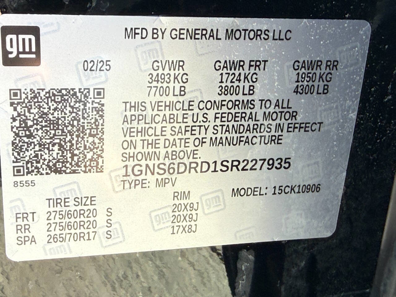 Used 2025 Chevrolet Suburban Z71 image 52