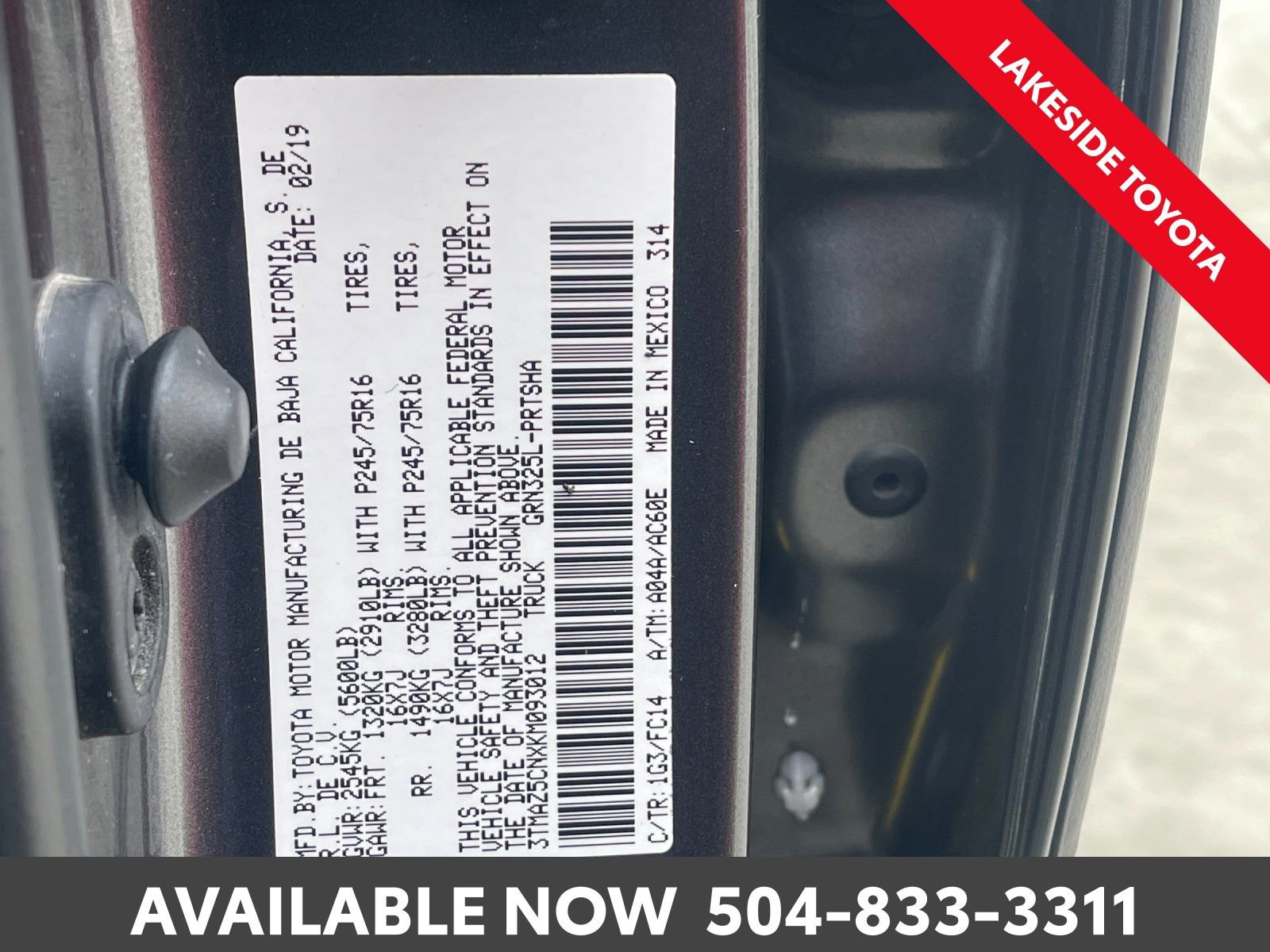 Used 2019 Toyota Tacoma SR5 image 31