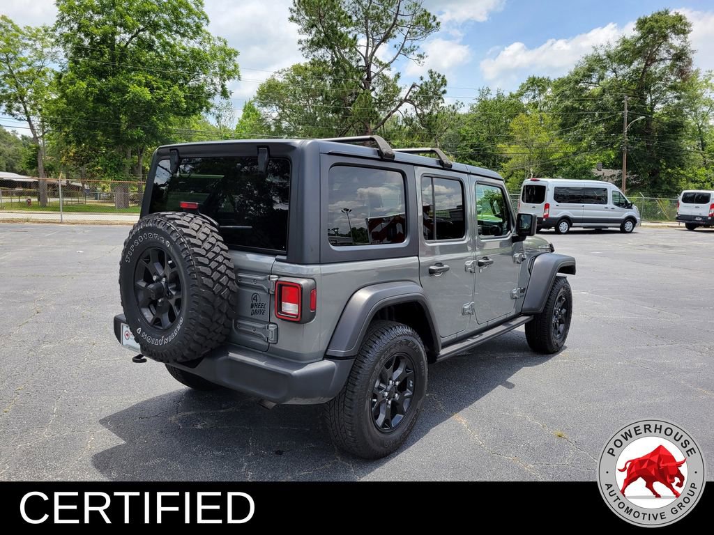 Used 2021 Jeep Wrangler Unlimited Sport AWD/4WD image 6