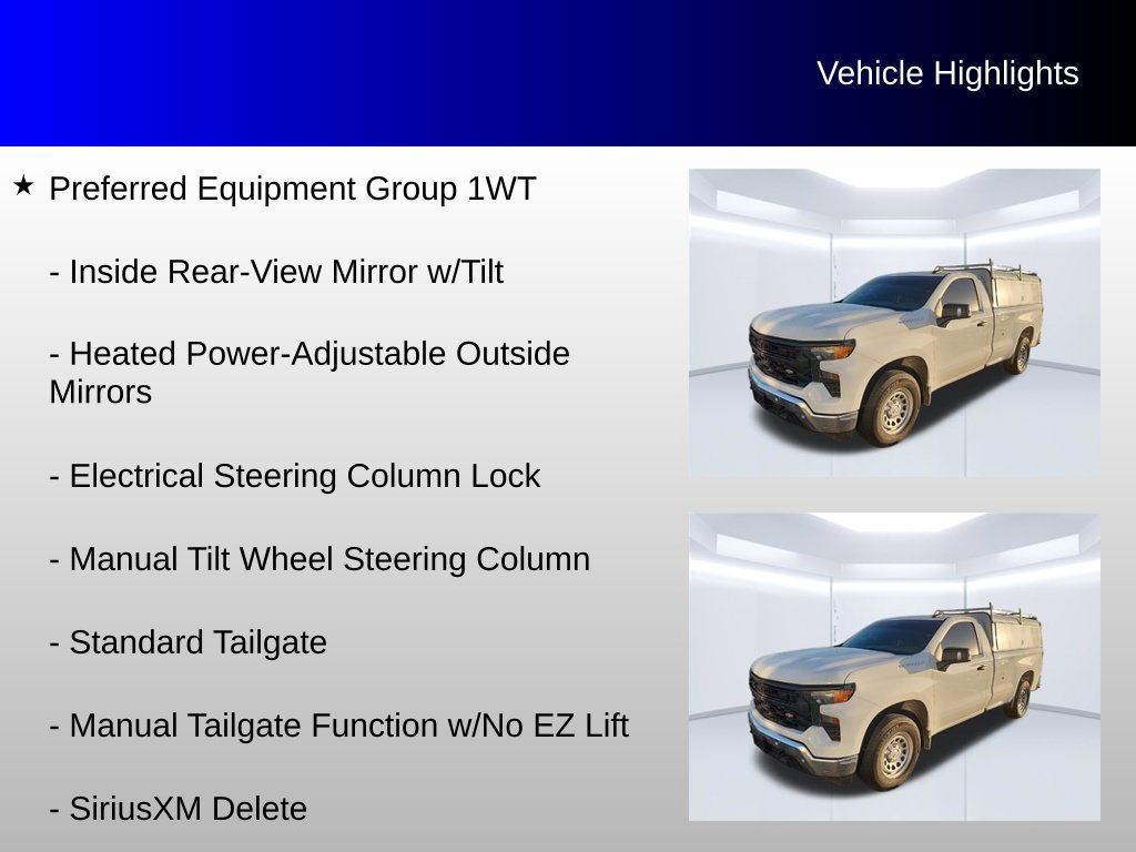 Used 2024 Chevrolet Silverado 1500 W/T w/ WT Value Package AWD/4WD image 12