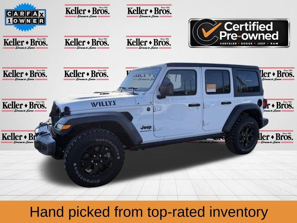 Certified 2023 Jeep Wrangler Willys image 3