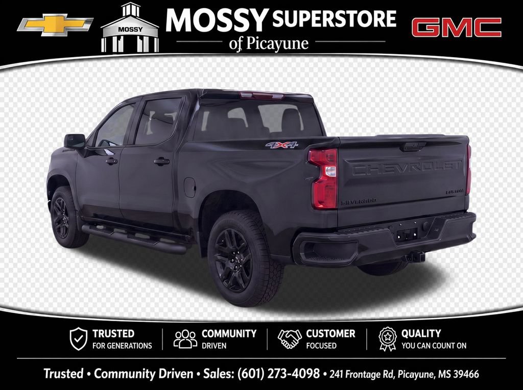 Used 2025 Chevrolet Silverado 1500 Custom w/ Turbomax Blackout Package AWD/4WD video 3