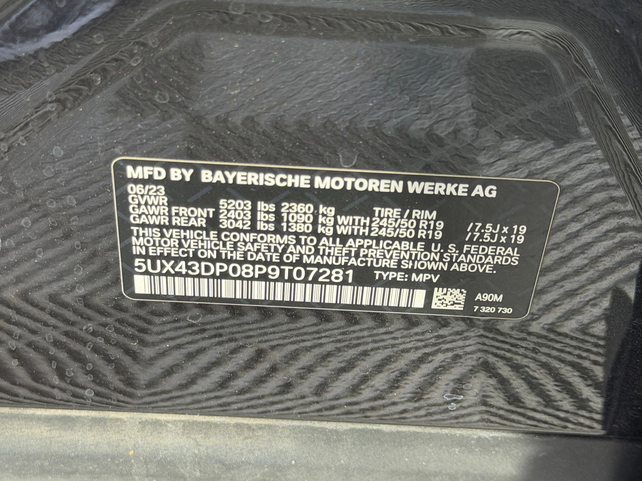 Used 2023 BMW X3 sDrive30i w/ Premium Package RWD image 20