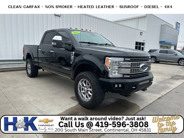 Used 2017 Ford F350 Platinum w/ Platinum Ultimate Package