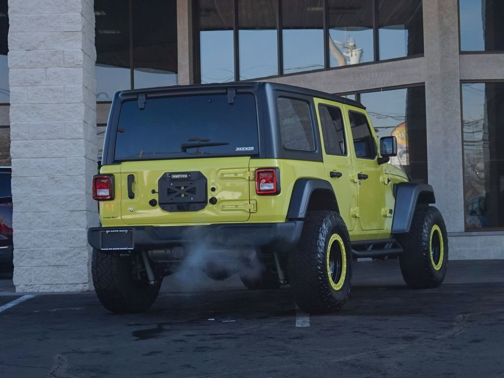 Used 2022 Jeep Wrangler Unlimited Sport image 3