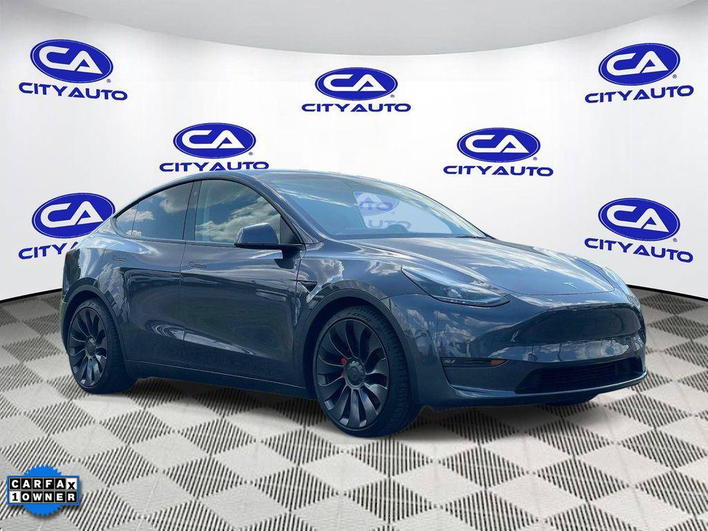 Used 2021 Tesla Model Y Performance AWD/4WD image 1