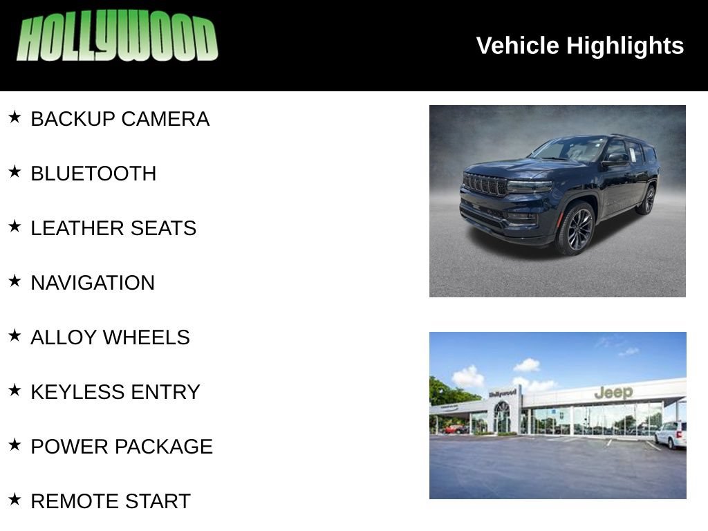 Certified 2024 Jeep Grand Wagoneer Series II w/ Quick Order Packagew 28T AWD/4WD image 3