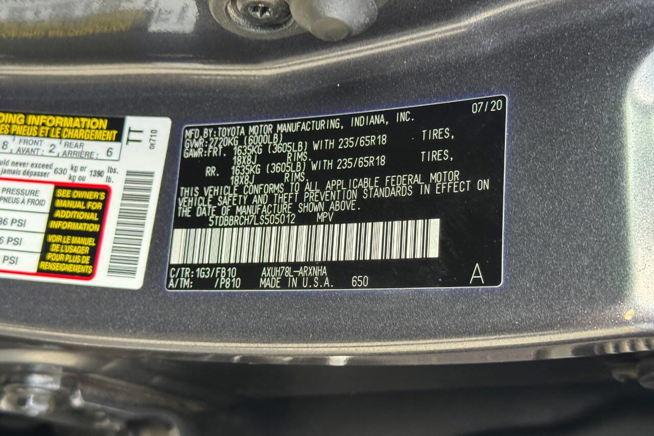 Used 2020 Toyota Highlander LE image 22