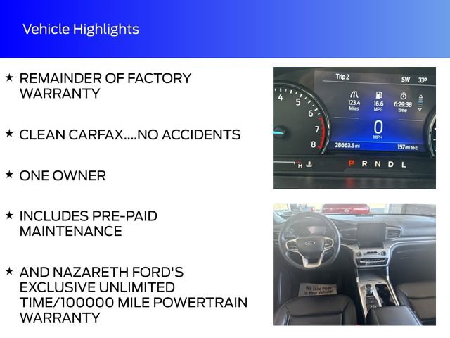 Used 2023 Ford Explorer XLT w/ Equipment Group 202A image 16