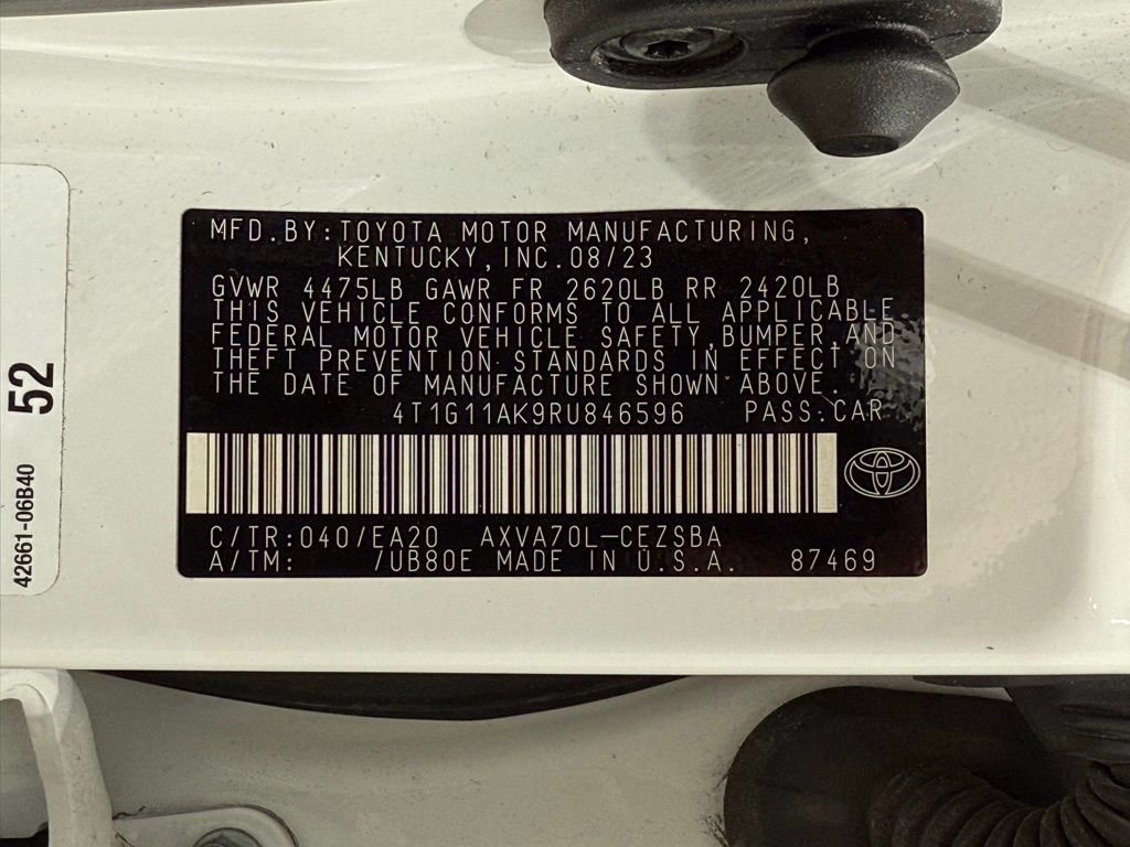 Certified 2024 Toyota Camry SE image 30