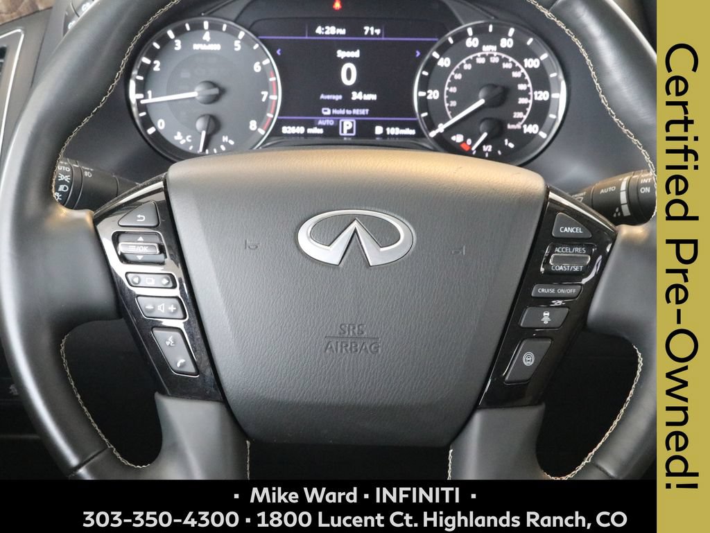Certified 2021 INFINITI QX80 Premium Select AWD/4WD image 9