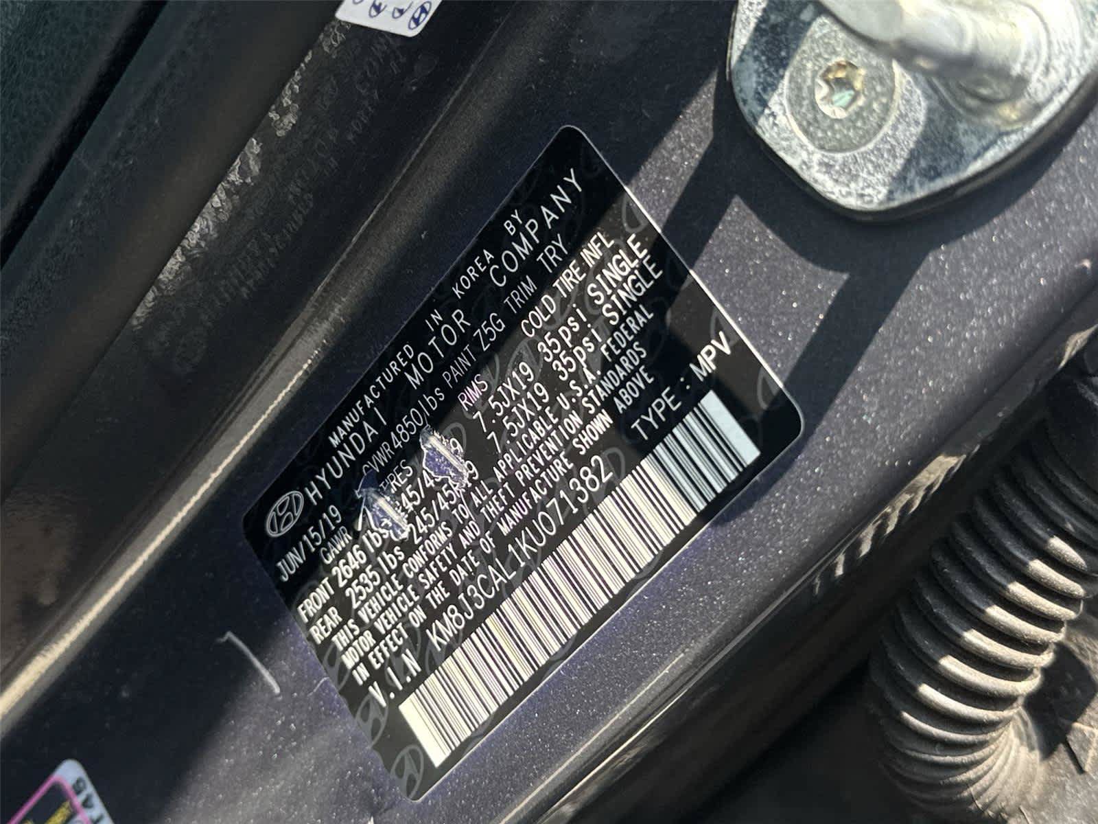 Used 2019 Hyundai Tucson Sport AWD/4WD image 32