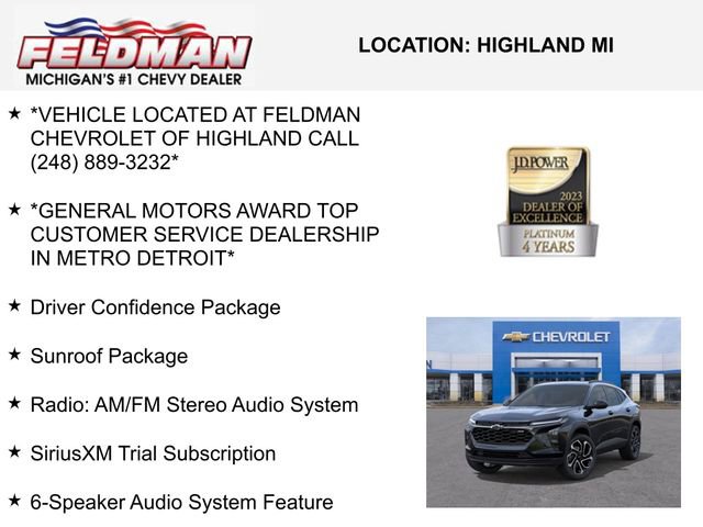 New 2026 Chevrolet Trax RS image 3