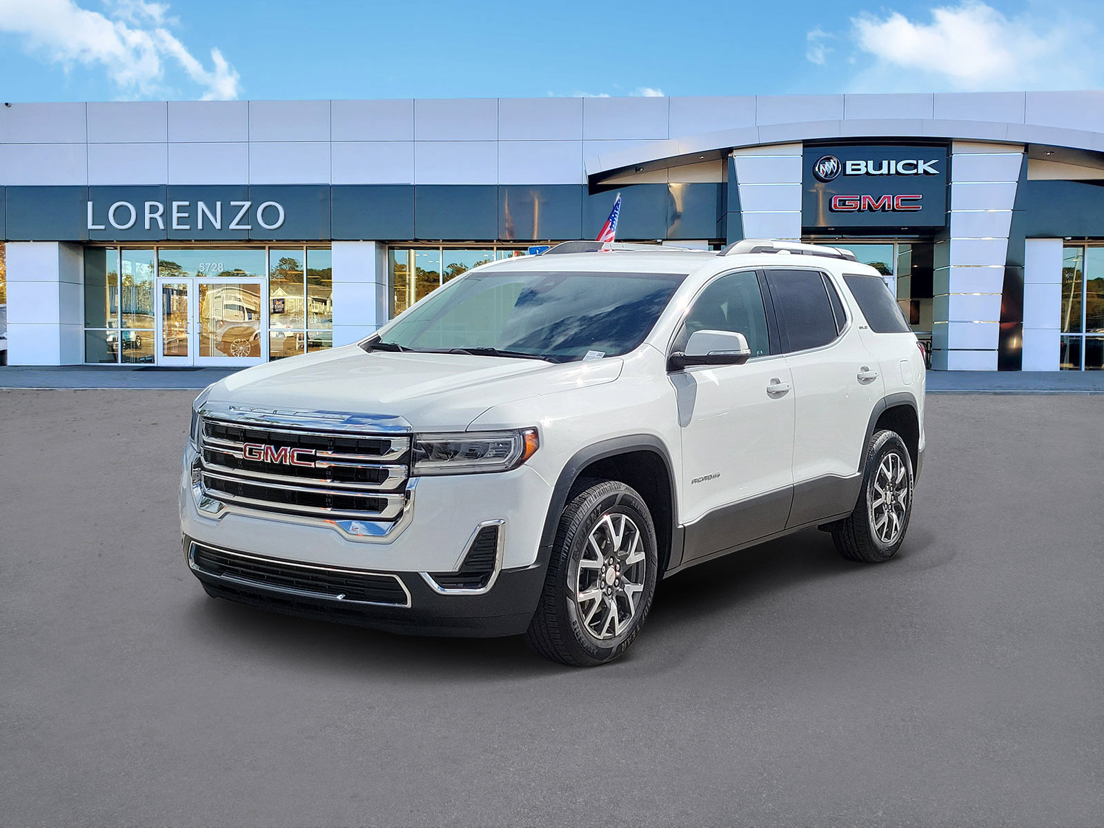 Used 2023 GMC Acadia SLE w/ Driver Convenience Package FWD image 1