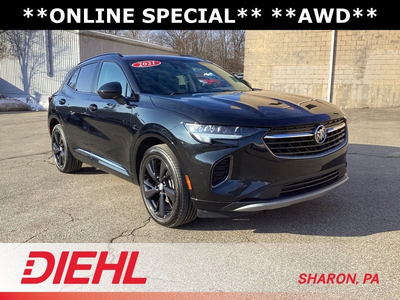 Used 2021 Buick Envision Essence w/ Sport Touring Package