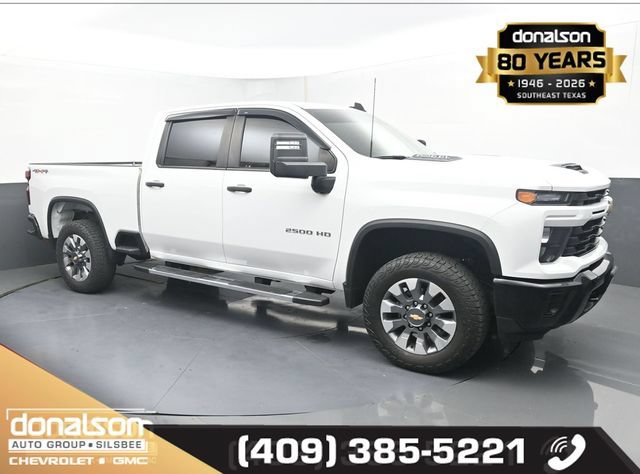 Used 2024 Chevrolet Silverado 2500 Custom w/ Custom Value Package AWD/4WD video 1