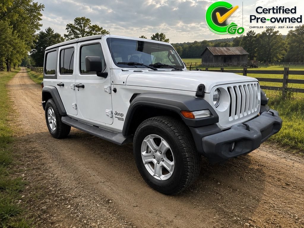 Certified 2019 Jeep Wrangler Unlimited Sport S AWD/4WD image 1