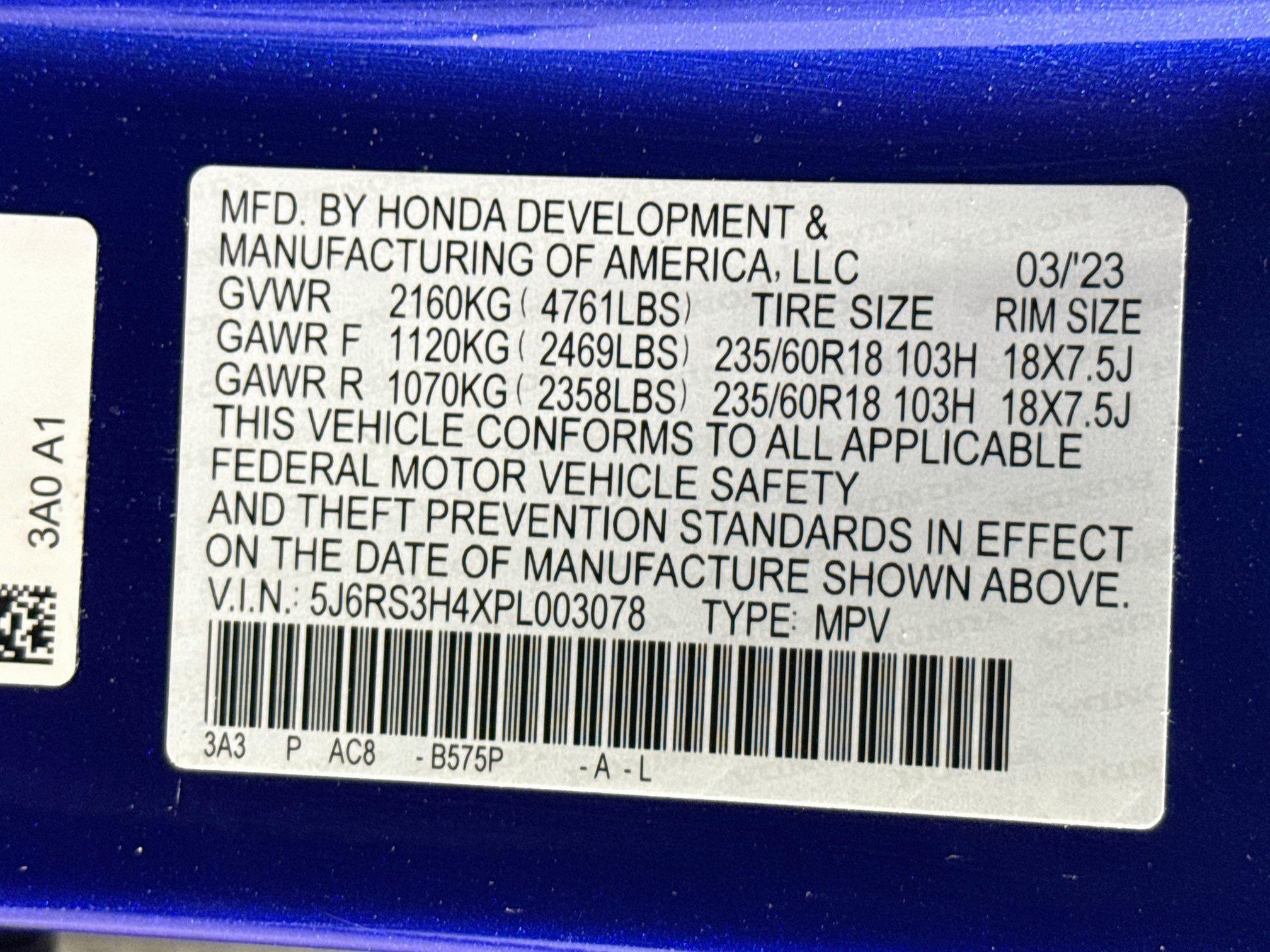 Certified 2023 Honda CR-V EX image 38