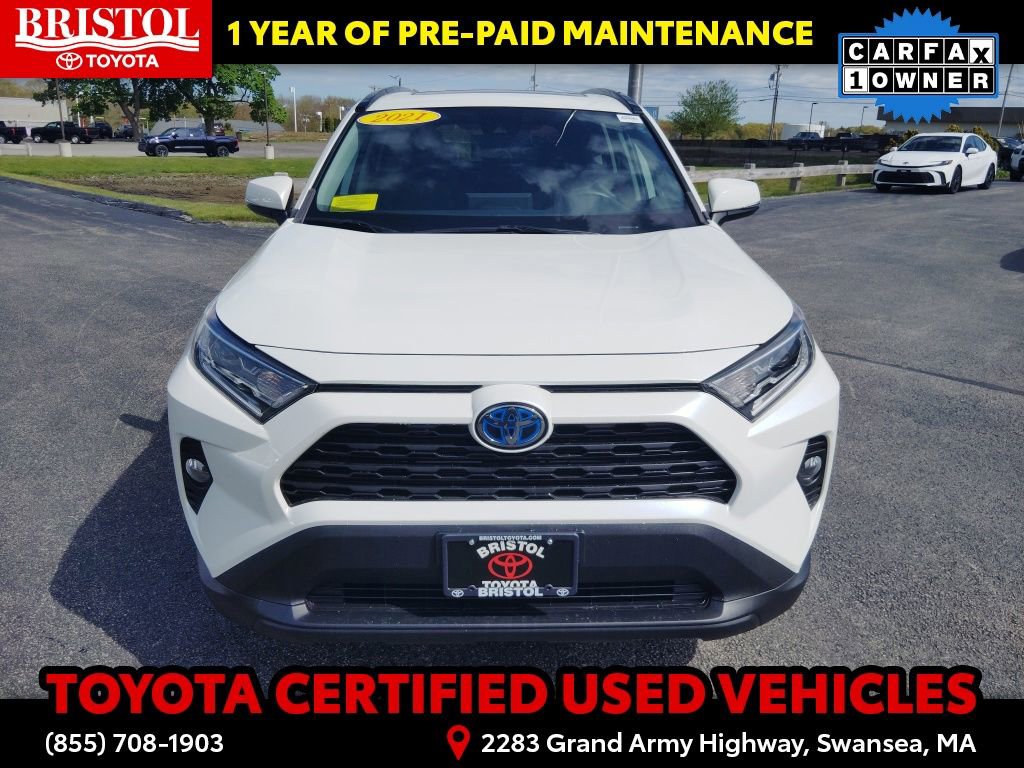 Certified 2021 Toyota RAV4 XLE Premium w/ Carpet Mat Package (TMS) AWD/4WD image 2