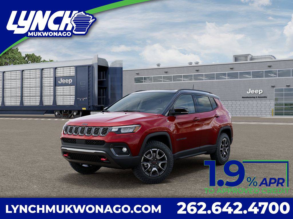 New 2026 Jeep Compass Trailhawk w/ Sun, Sound & Navigation Group AWD/4WD image 1
