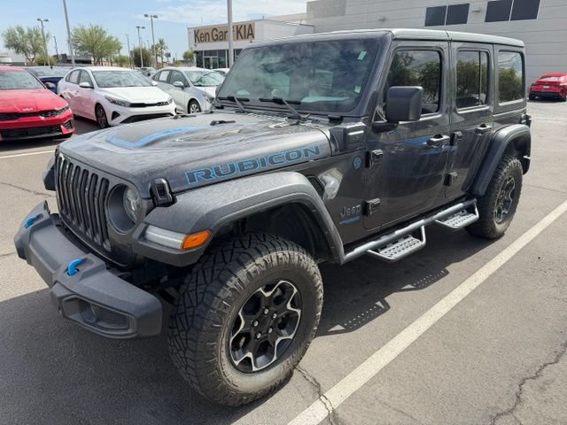 Used 2021 Jeep Wrangler Unlimited Rubicon 4xe w/ Cold Weather Group AWD/4WD image 2