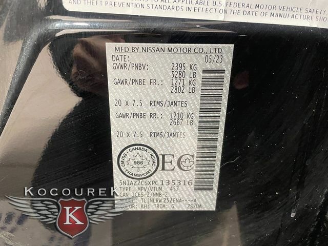 Used 2023 Nissan Murano SL AWD/4WD image 27