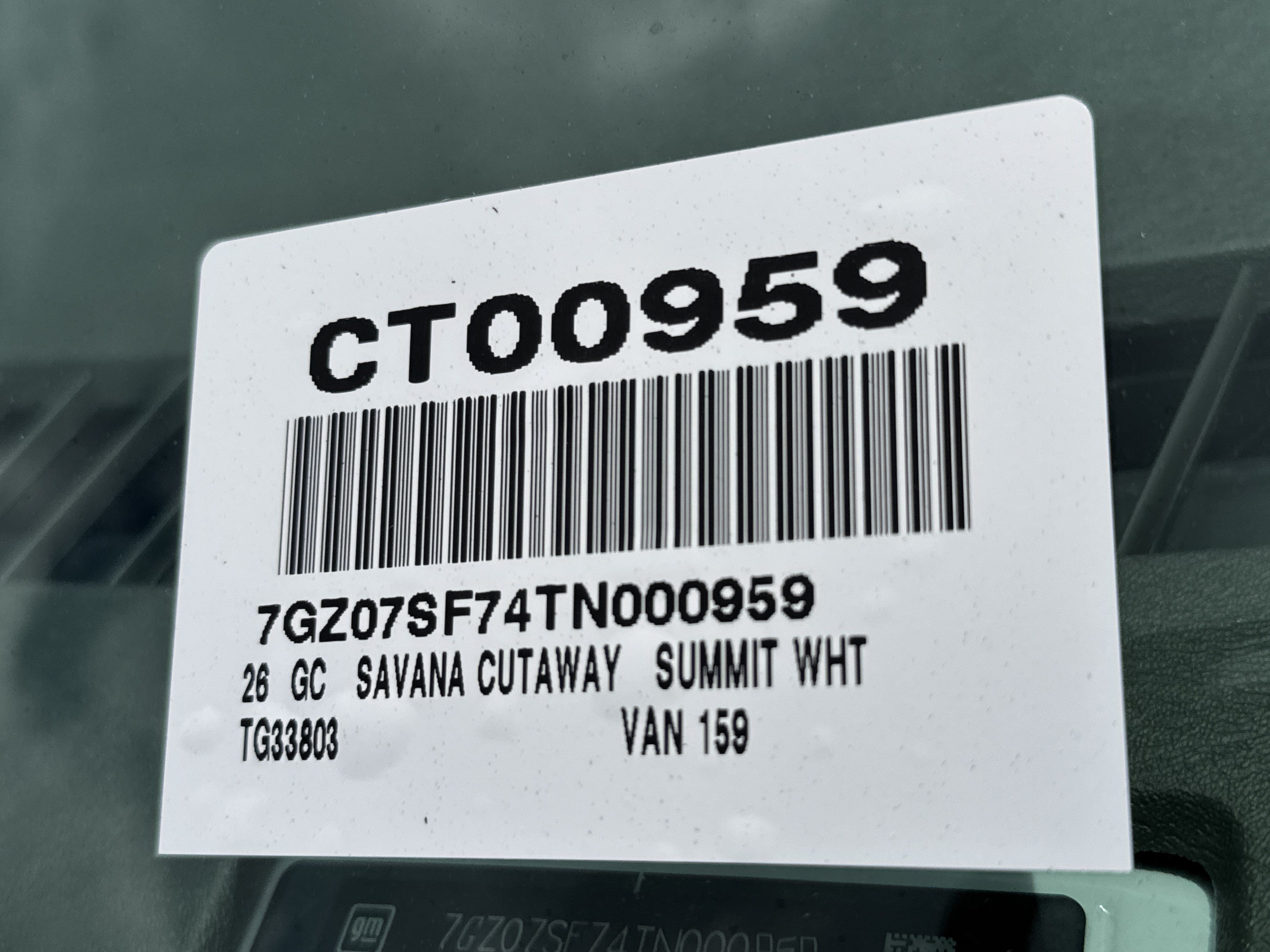 New 2026 GMC Savana 3500 w/ Power Convenience Package RWD image 36