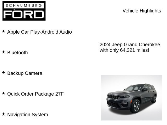Used 2024 Jeep Grand Cherokee Limited 4xe AWD/4WD image 7