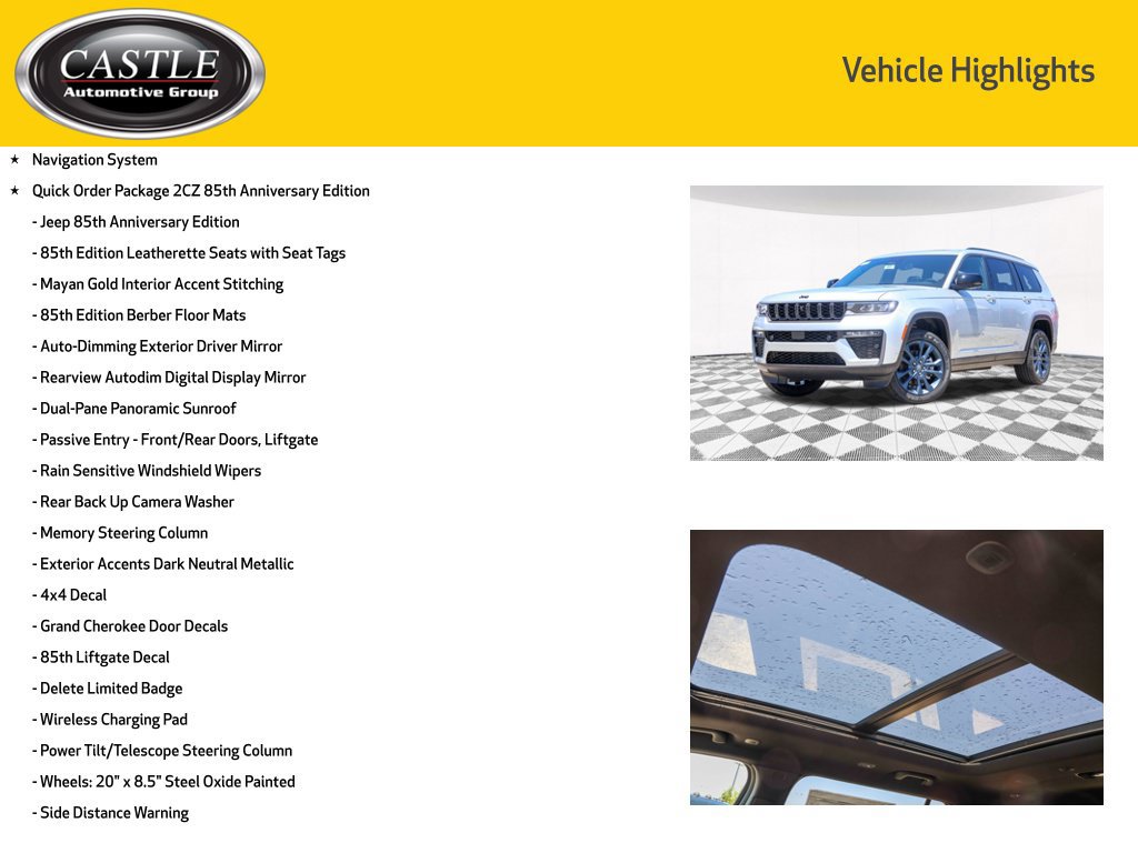 New 2026 Jeep Grand Cherokee L Limited AWD/4WD image 3