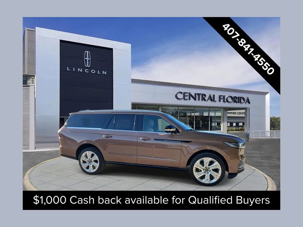 New 2025 Lincoln Navigator L Black Label