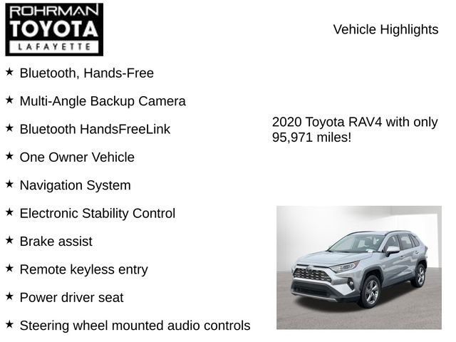 Used 2020 Toyota RAV4 Limited AWD/4WD image 7