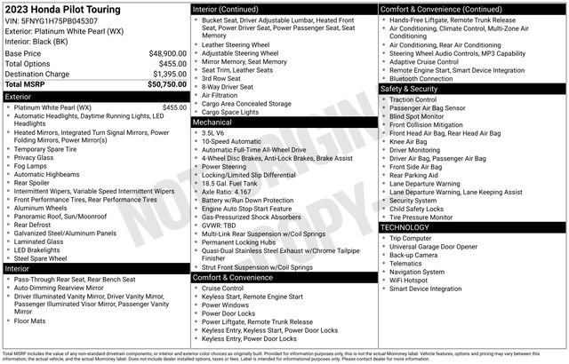 Used 2023 Honda Pilot Touring image 11