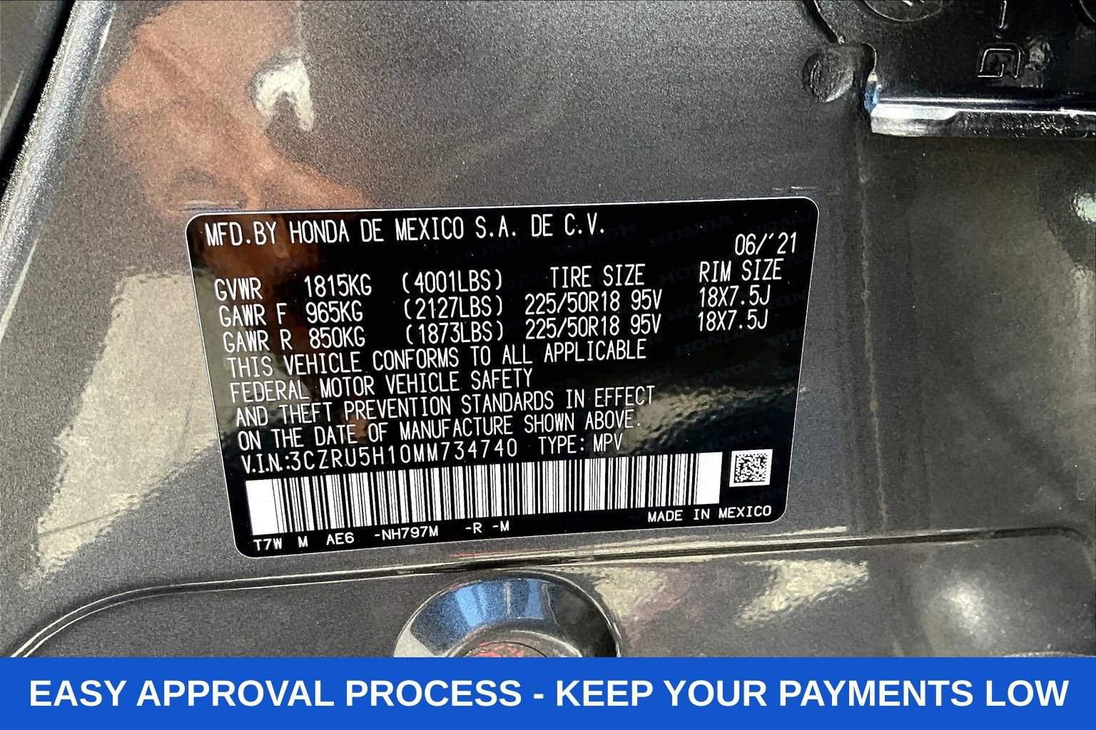 Used 2021 Honda HR-V Sport image 20