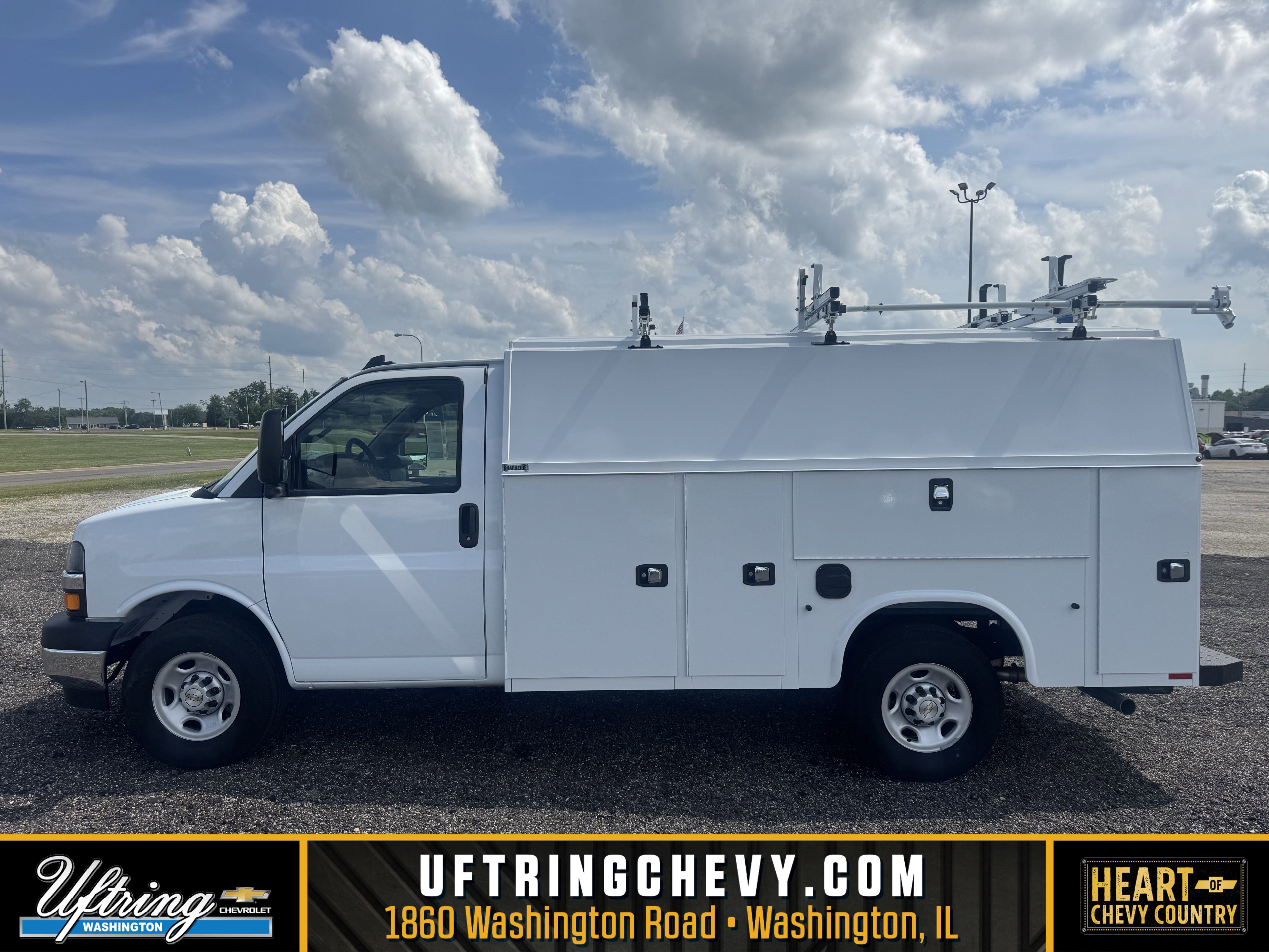 New 2025 Chevrolet Express 3500 w/ Power Convenience Package