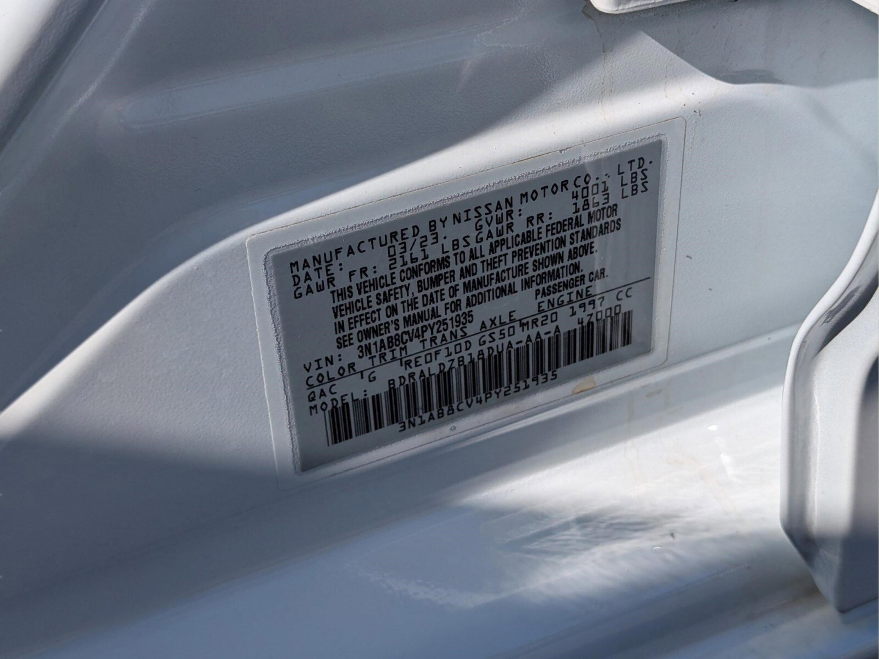 Used 2023 Nissan Sentra SV image 14