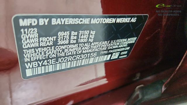 Used 2024 BMW i7 eDrive50 w/ M Sport Package RWD image 62