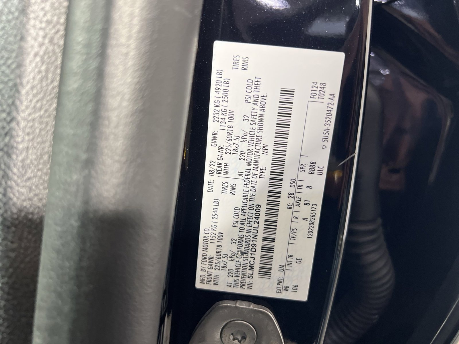 Used 2022 Lincoln Corsair AWD w/ Equipment Group 101A image 28