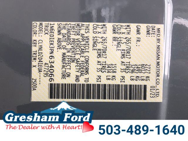 Used 2023 Nissan Frontier PRO-4X w/ Tow Package image 23