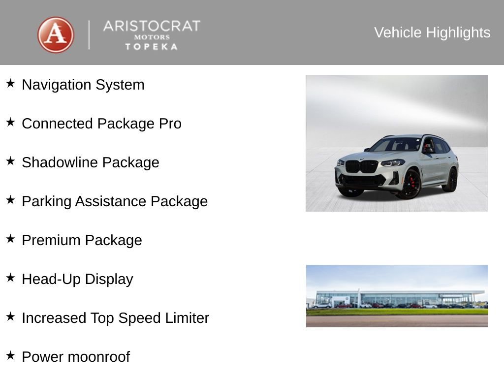 Certified 2024 BMW X3 M40i w/ Premium Package image 4