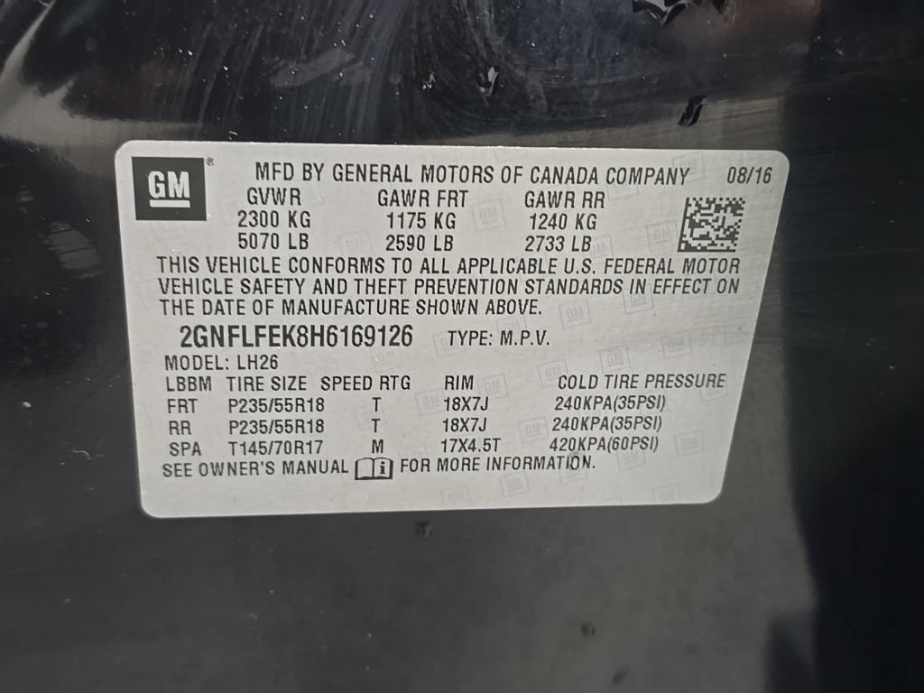 Used 2017 Chevrolet Equinox LT AWD/4WD image 17