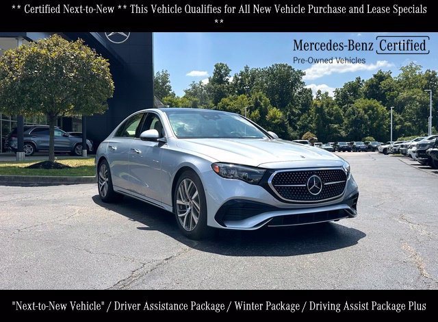 Certified 2026 Mercedes-Benz E 350 4MATIC Sedan