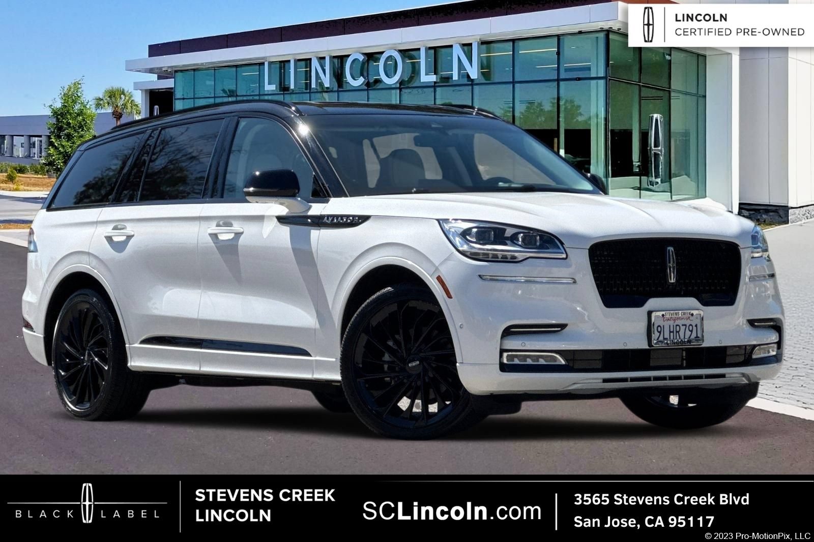 Certified 2023 Lincoln Aviator Black Label
